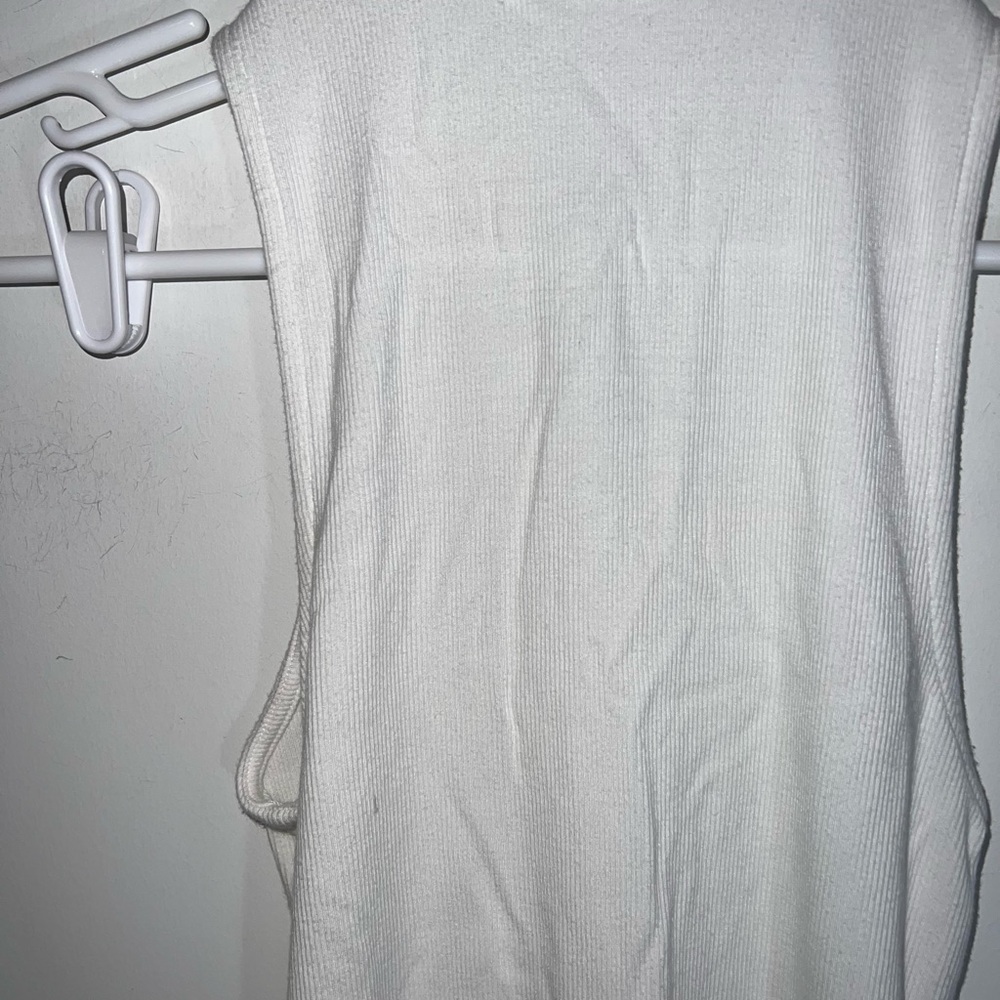 Joah Brown Lace Up Crop Tank small medium - Picture 10 of 14